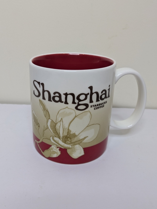 Starbucks Coffee Shanghai Mug 2014 Collector Series Global Icon City 16 oz - Picture 2 of 5